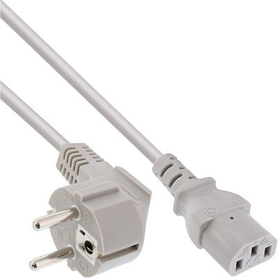 Inline Cable Power a 3 Pin IEC C13 5M Grey — image 1