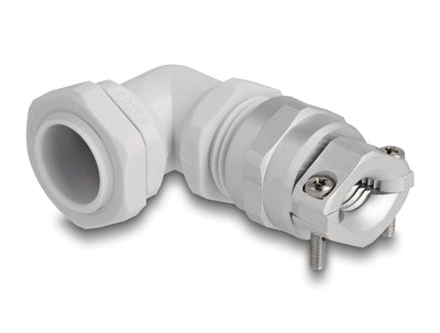 Delock 60596 Prensaestopas With Alivio Voltage And Protection Contra Flexión Ángulo 90 ° PG13,5 Grey — image 1