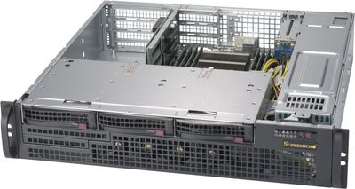 Supermicro CSE-825MBTQC-R802WB Housing Computer Shelf Black 800W — image 1