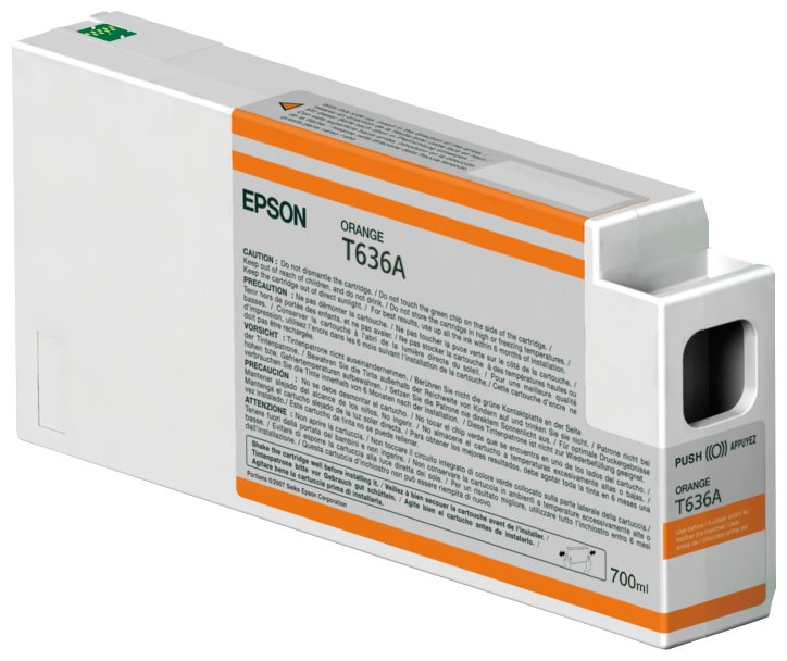 Epson Genuine Ink Orange 700ML Stylus Pro/7900/9900/7890/9890 (T636A)