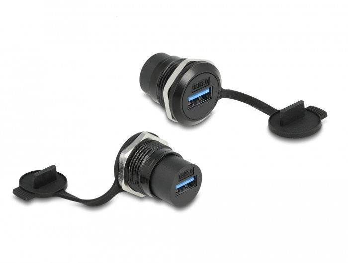 Delock USB 3.2 Gen 1 Type a Connector Female Recessed With Cover Antipolvo