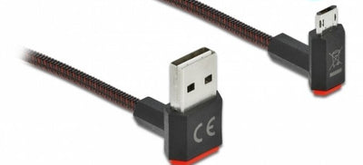 Delock Cable Easy-USB 2.0 Tipo-a Male a Easy-usb Type Micro-b Male 0.20M — image 1
