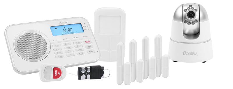 Olympia Sistema Alarm Protect 9881 Gsm, White