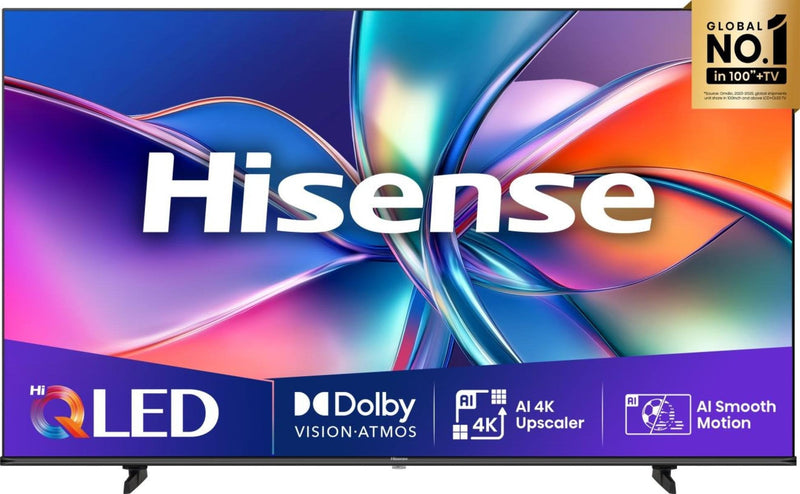 Hisense Televisión 85E77Q, QLED 85 Black Ultrahd/4K, Triple Sintonizador 85E77Q