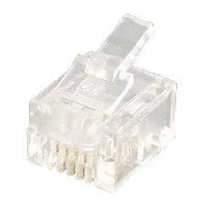 Equip 121121 Connector 6P4C RJ12 100 Piezas Transparente
