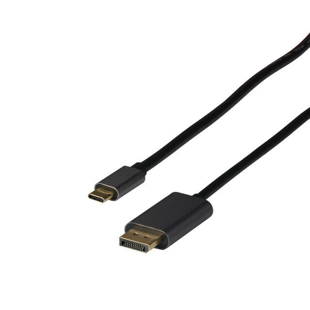 EFB Elektronik Cable EBUSBC-DP12K.2 2M USB Type-c DisplayPort Black