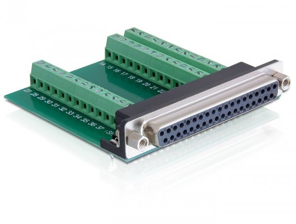 Delock Adapter Sub-d 37 Pin Female Terminalblock