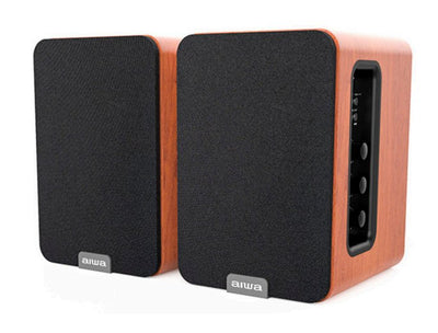 Aiwa SP-A200 Wood 50W Sistema Speakers High Fidelidad — image 1
