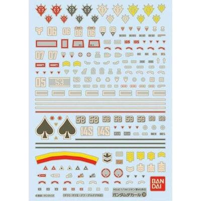 Decal 39 1/144 Hguc Zeon Ms 4 — image 1