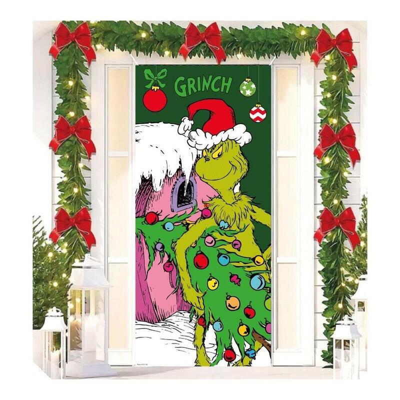 Decoracion Door Grinch