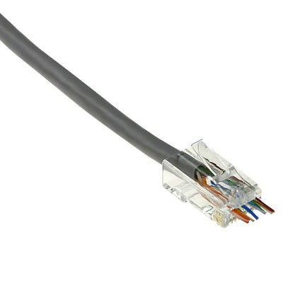 RJ45 (8P 8C) CAT.6 Easyconnect Unshielded Modulaire Connector For Round Cable With Solid Or Stranded Conductor — image 1