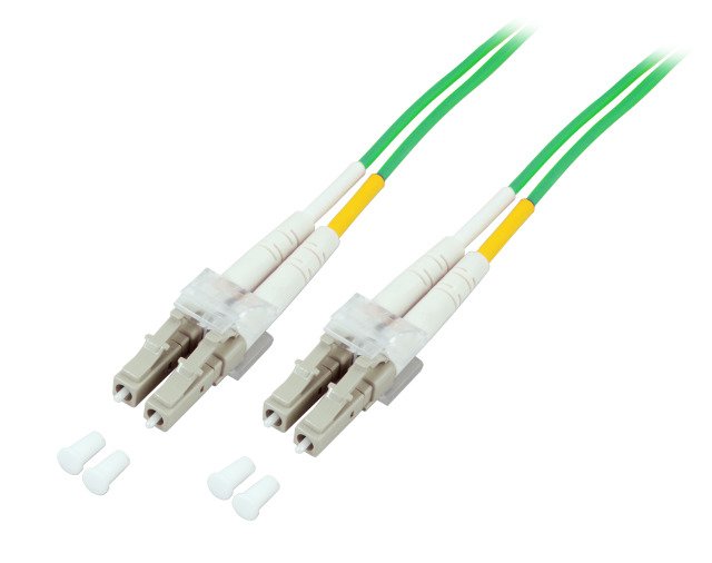 Efb Duplex Network Cable Lc-lc OM5 10M Lszh 2MM Limettengrn