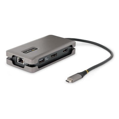 StarTech.com Adapter Multipuertos USB-C HDMI DP Hub USB 3 Ports Estación Connection USB-C HDMI DP 1GBE 16 Watt — image 1