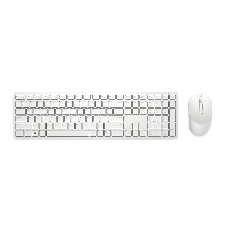 Dell Keyboard And Mouse KM5221W Pro Wireless Russian White