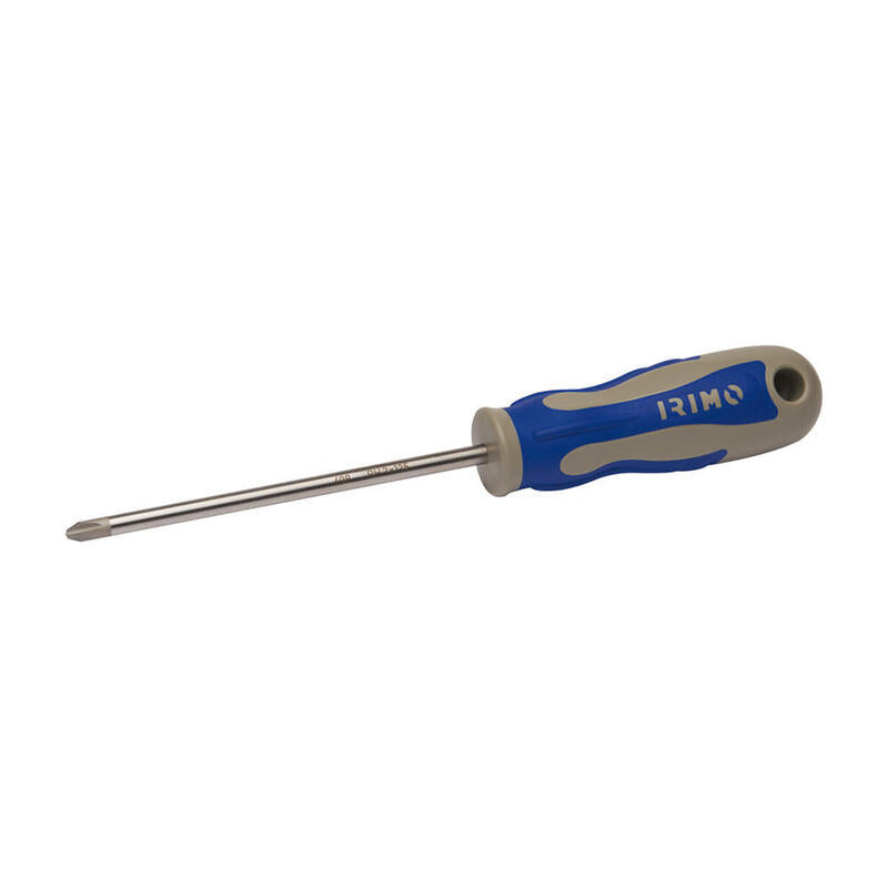 Destornillador Boca PH-2 Tirador Bimaterial, 6X300MM 409-2-300 Irimo