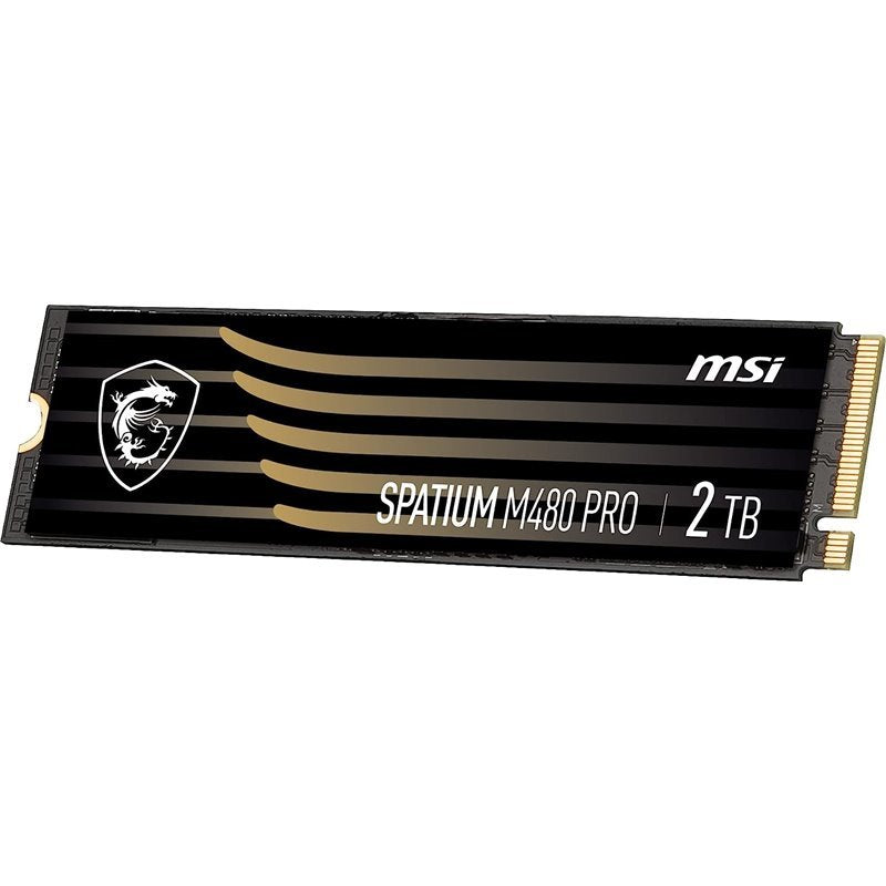 MSI Hard Drive Spatium M480 Pro 2TB SSD M.2 PCIE 4.0 NVMe