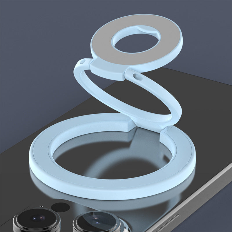 Double Ring Magnetic Phone Holder Strong Magnetic Force Fastened Ring