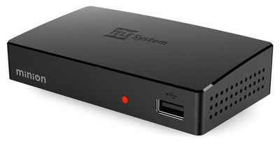 Tele System Decoder DVB-S2 T2 Hevc Minion HD HDMI/USB — image 1