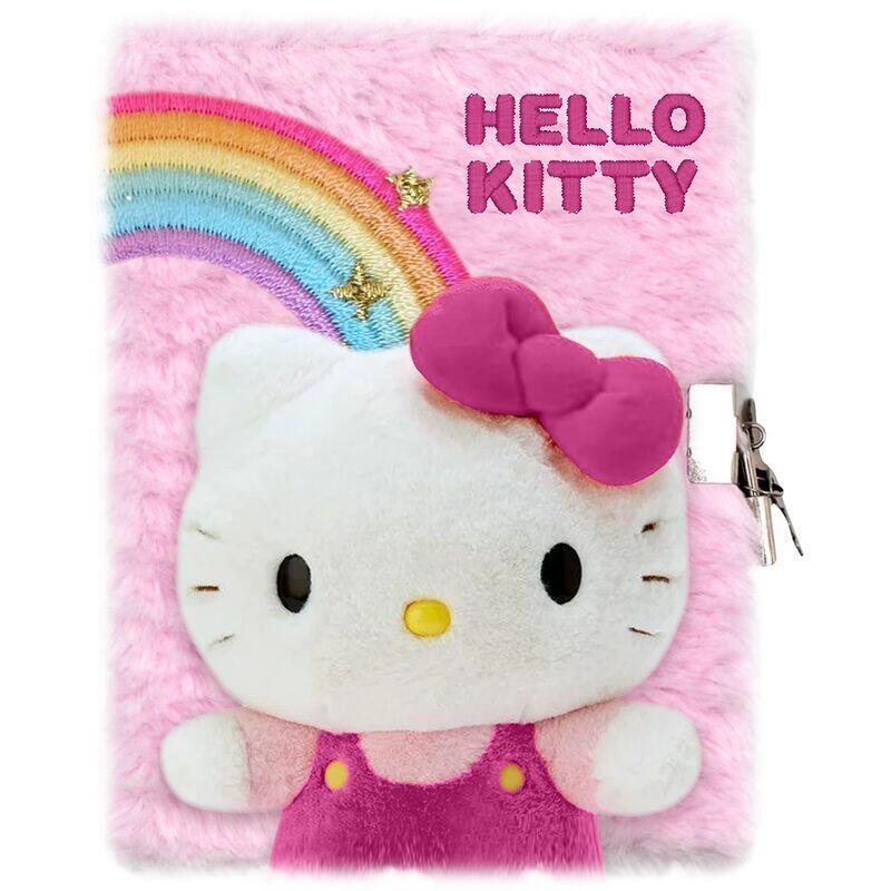 Diario Plush Toy Hello Kitty