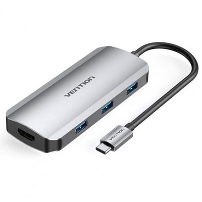 Vention Docking USB Type-c Tofhb 1x HDMI 3x USB 1x USB Type-c 1x USB Type-c Pd — image 1