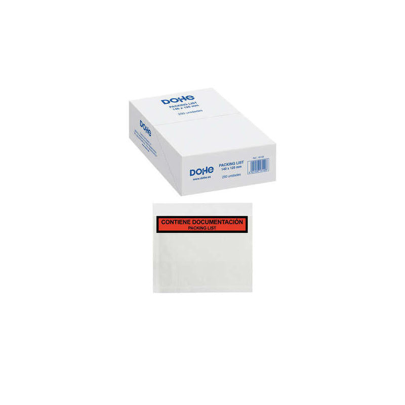 Dohe Box Of 250 Sobres Autoadhesivos - Envio Documentos - Packing List Special Envios
