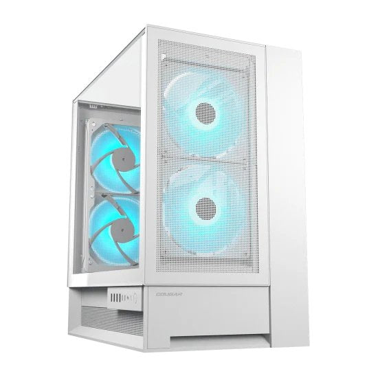 Cougar PC Case Gaming Omnyx Midi Tower White CGR-2WA3W-RGB