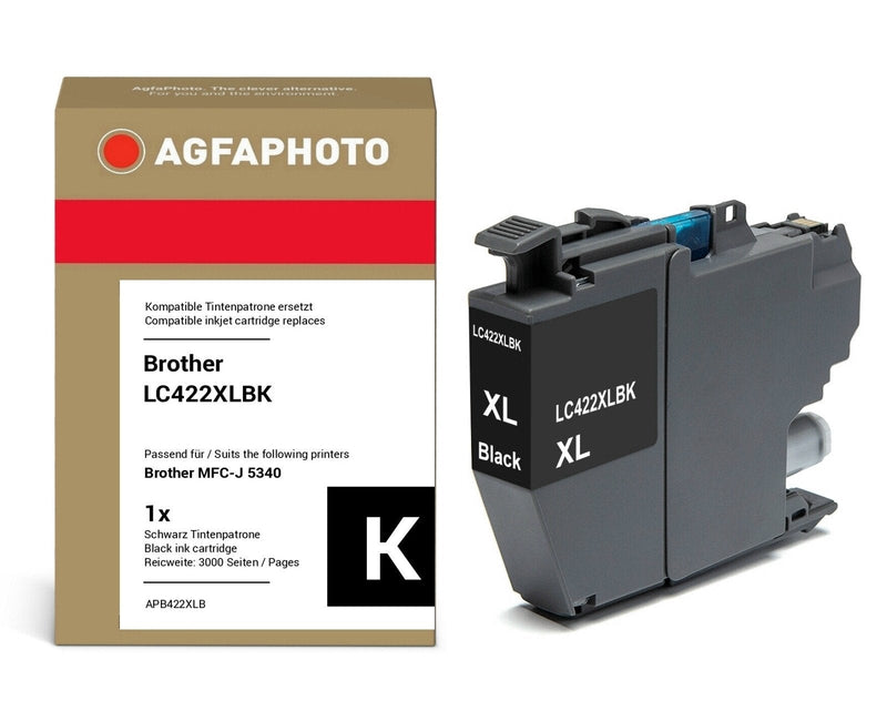 Agfa Photo Ink Black APB422XLB 3000 Copias