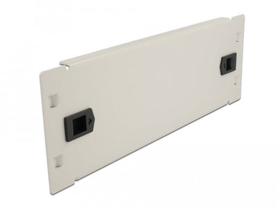 Delock 66631 Cover Ciega Without Tools Gabinete Network 2U Grey 10? — image 1
