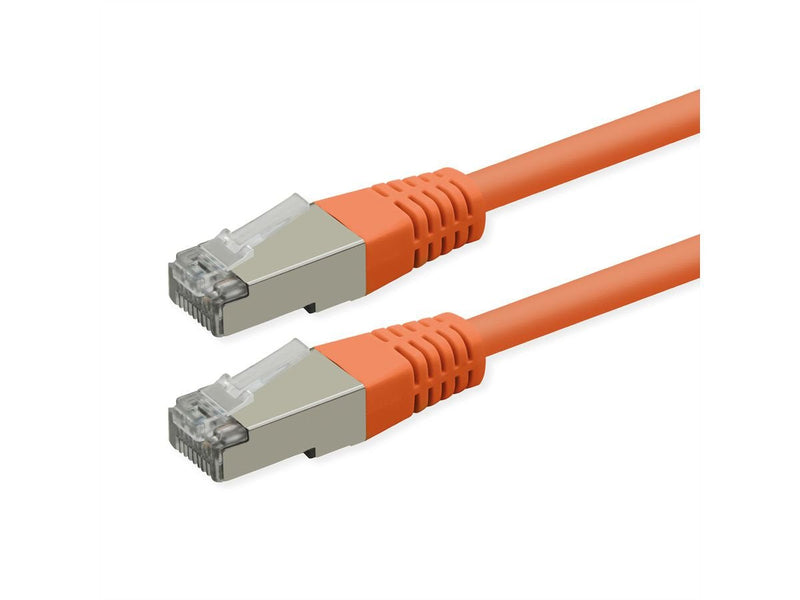 Roline Kab Network Cable CAT.6 Class And PoE S FTP Pimf Orange 7M
