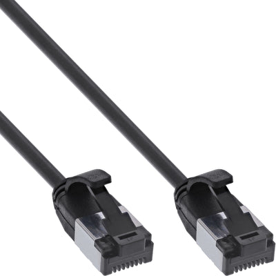 Inline® Network Cable Slim, U/FTP, CAT.8.1, Tpe Halogen-free, Black 5M — image 1