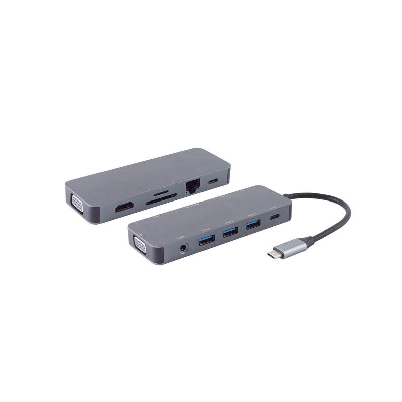 Shiverpeaks Estación Acoplamiento Multiport USB-C 11-IN-1