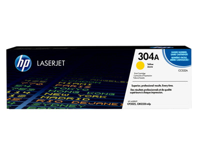 HP Genuine Toner 304A Yellow CC532A — image 1