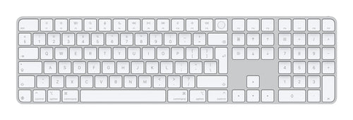 Apple Magic Keyboard With Touch Id And Keyboard Numérico Silver/White Design Reino Unido, Modelos Mac With Chi — image 1