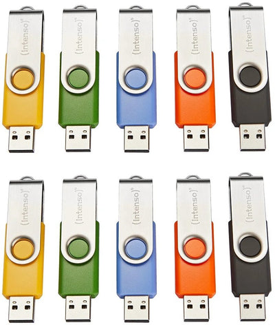 Intenso USB Flash Drive 2.0 Basic 4GB 10 Units — image 1