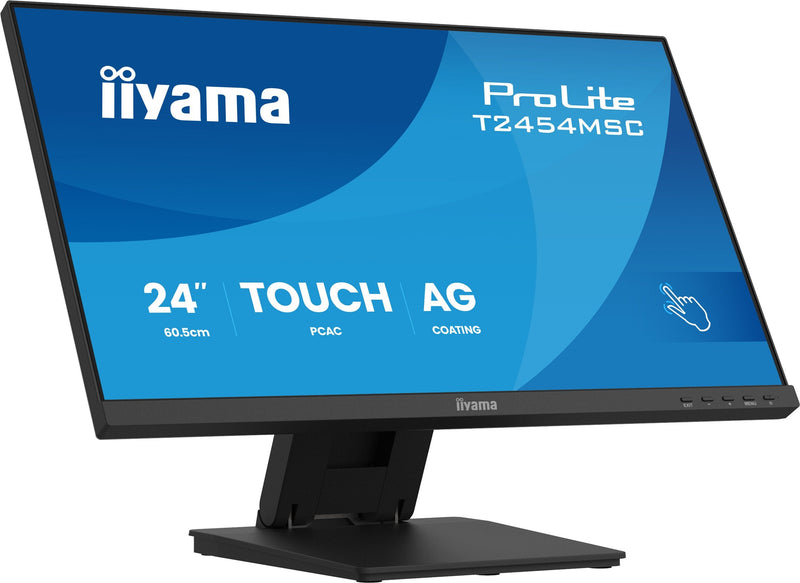 Iiyama Monitor Prolite T2454MSC-B3AG 23.81920 X 1080 Pixels Full HD LED Pantalla Touchscreen Multi-usuario Negro