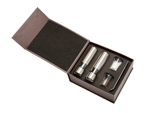 Peugeot Elis Sense Set Of Salero And Pimentero Steel Inoxidable — image 1