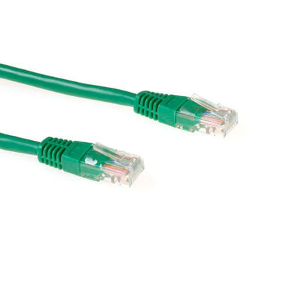 Green 10 Meter U UTP CAT.5E Patch Cable With RJ45 Connectors — image 1