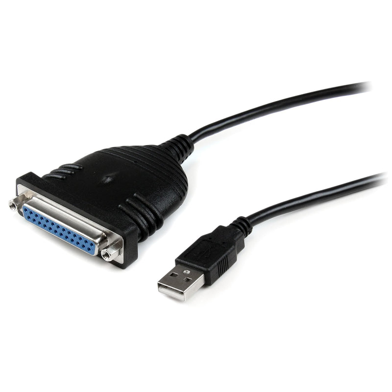 StarTech USB Cable 2.0A Paralelo DB25 1,80M Black ICUSB1284D25