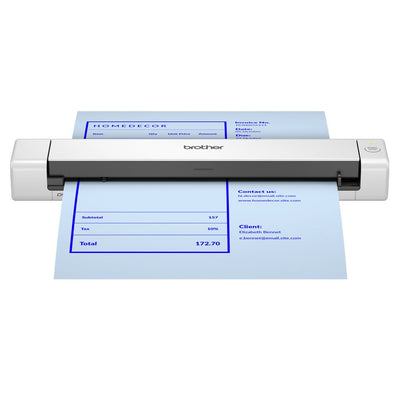 Brother DS640 Scanner Mobile A4 15PPM, 600X600DPI, USB 3,2, Power Supply USB C — image 1