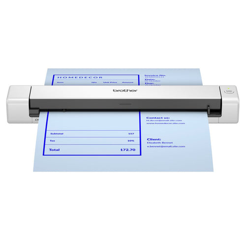 Brother DS640 Scanner Mobile A4 15PPM, 600X600DPI, USB 3,2, Power Supply USB C — image 1