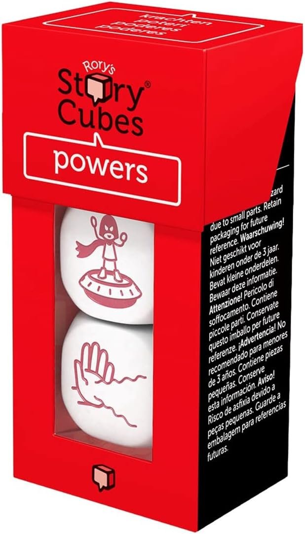 Set Of Desk Story Cubes: Poderes Pegi 8
