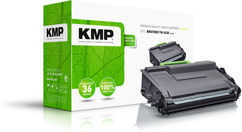Kmp Cartridge Brother TN-3430 Black 3000S. B-T103