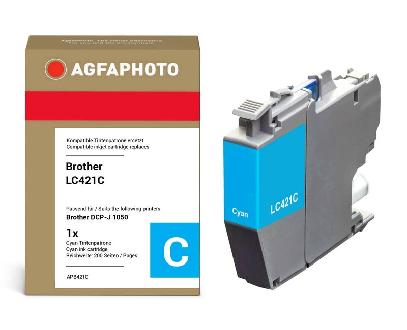 Agfa Photo Ink Cyan APB421C 200 Copias