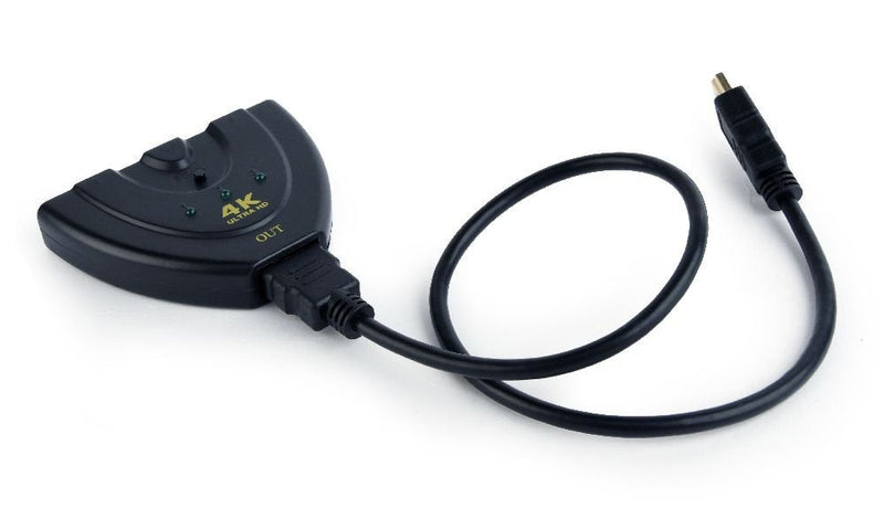 Gembird DSW-HDMI-35 Conmutador HDMI 3- 1 With Cable Integrado