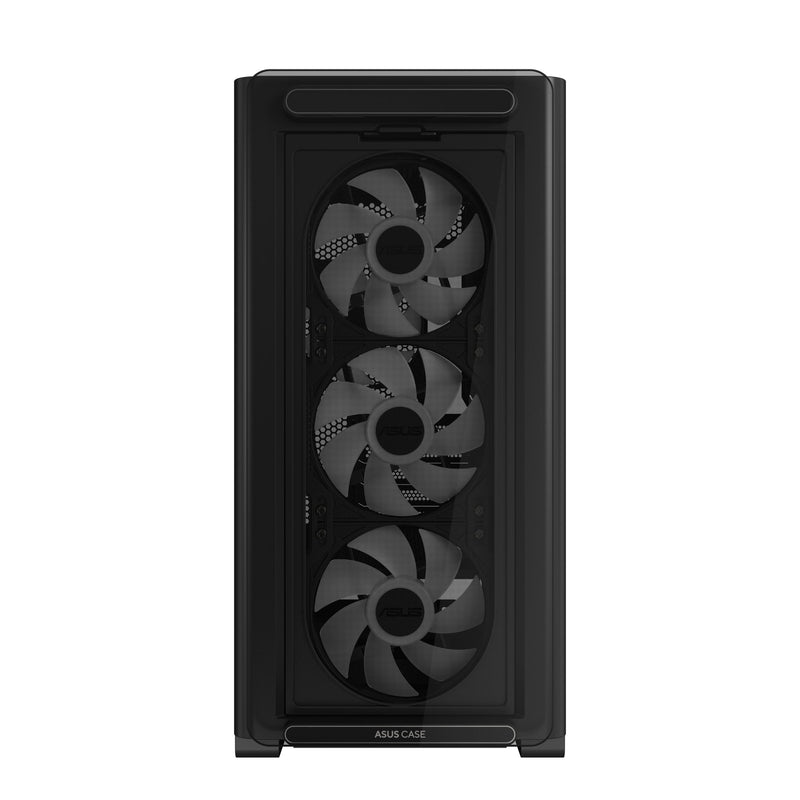 ASUS PC Case A23 Plus Miditower Case Product Features Transparent Panel microATX Miniitx Colour Black A23PLUST