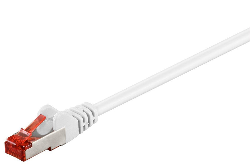 Goobay 1,5M CAT.6 Network Cable, S FTP (pimf), White