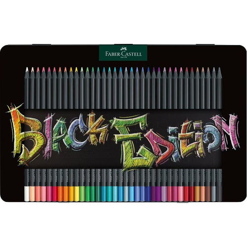 Pencils Colours Faber-castell Black Edition 36 Pieces Set Black Case Metal — image 1