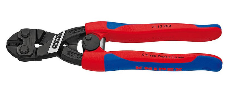 Knipex Cortaalambres Cobolt Compacto Cabeza Atramanteda, Pliers Corte Cortaalambres Compacto Cabeza Atramanted