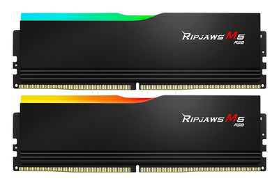 G.skill 64GB DDR5 6000 2X 32GB, RAM Black F5-6000J2836G32GX2-RM5RK, Ripjaws M5, Intel Xmp F5-6000J2836G32GX2-R — image 1