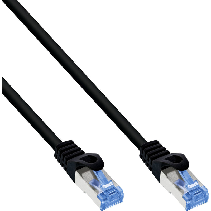 Inline Network Cable , CAT.6A, S/FTP, Tpe Flexible, Black 40M